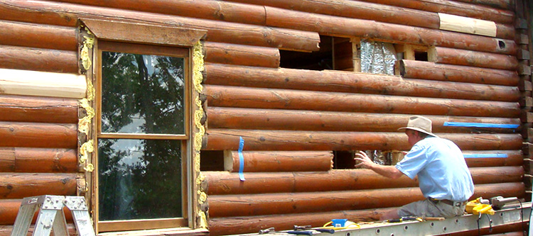 Log Home Repair West Chester, Ohio