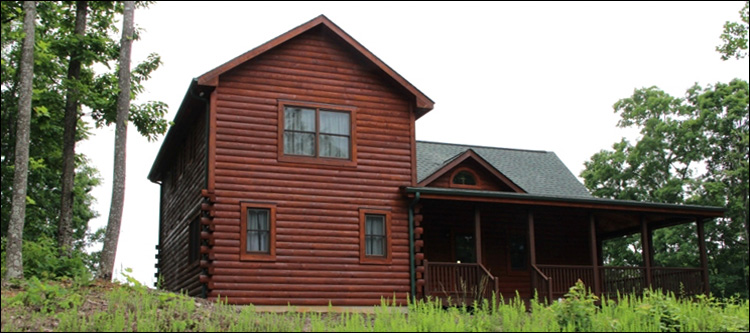 Professional Log Home Borate Application  Butler County, Ohio
